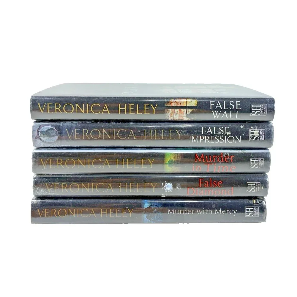 Veronica Heley Seven House First Edition Book Lot of 5 Hardbacks